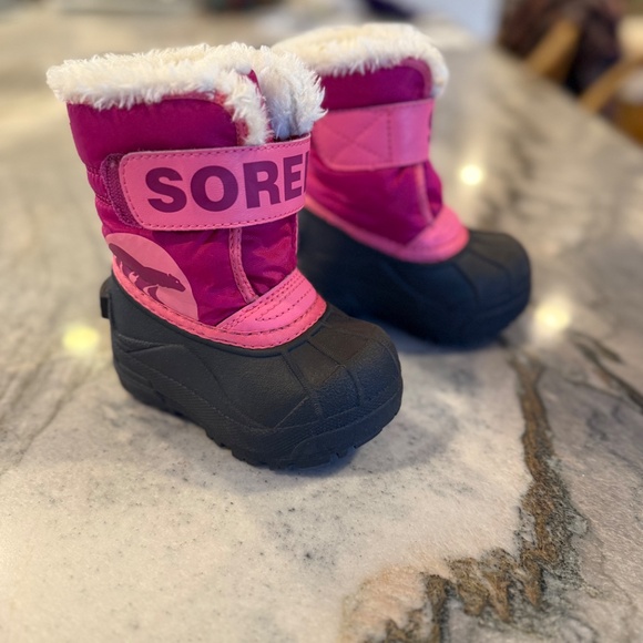 Sorel Toddler Commander Snow Boots - Size 5 - Picture 3 of 6
